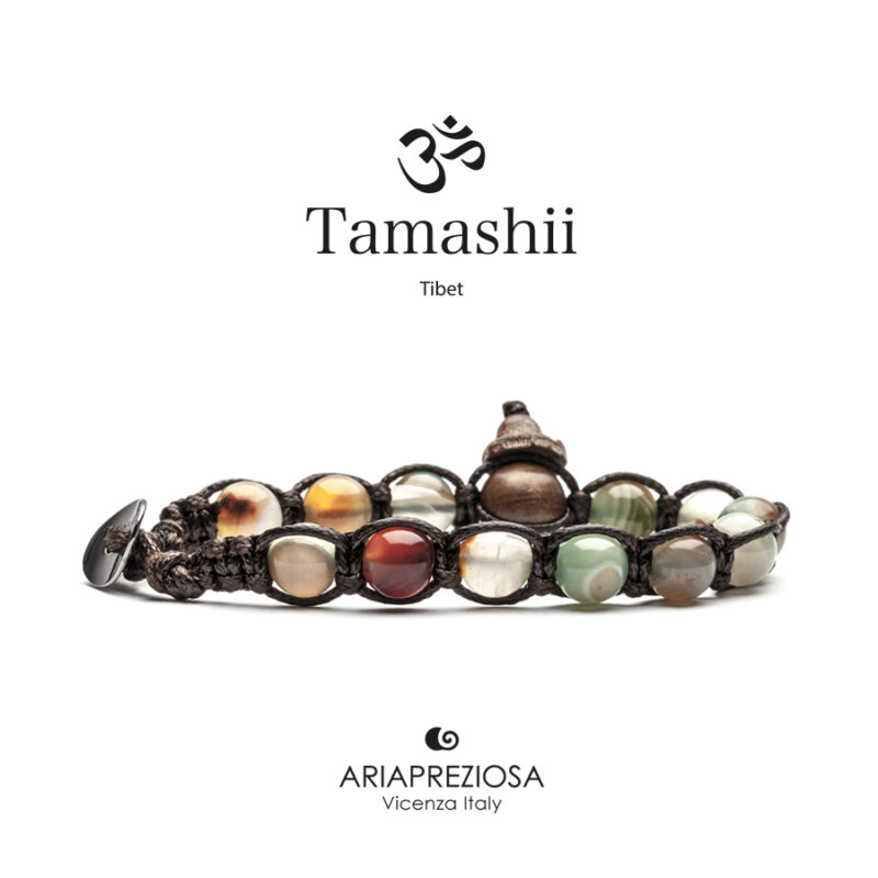 TAMASHII - AGATA MUSCHIATA STRIATA Collezione tradizionale Ref. BHS900-162