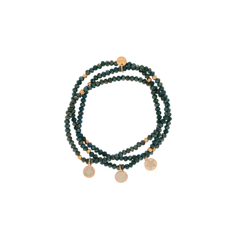 RUE DES MILLE Bracciale Gipsy Chic ref. BR-GIP PCOL BLU