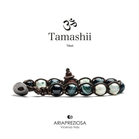 TAMASHII - AGATA VERDE PERSIA STRIATA Collezione tradizionale Ref. BHS900-161