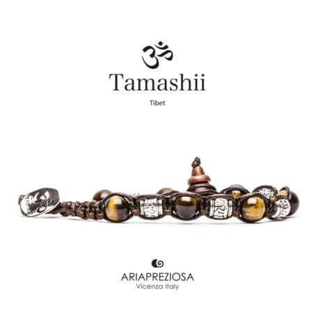 TAMASHII - OCCHIO DI TIGRE MARRONE Collezione Ruota Preghiera Ref. BHS900-214S
