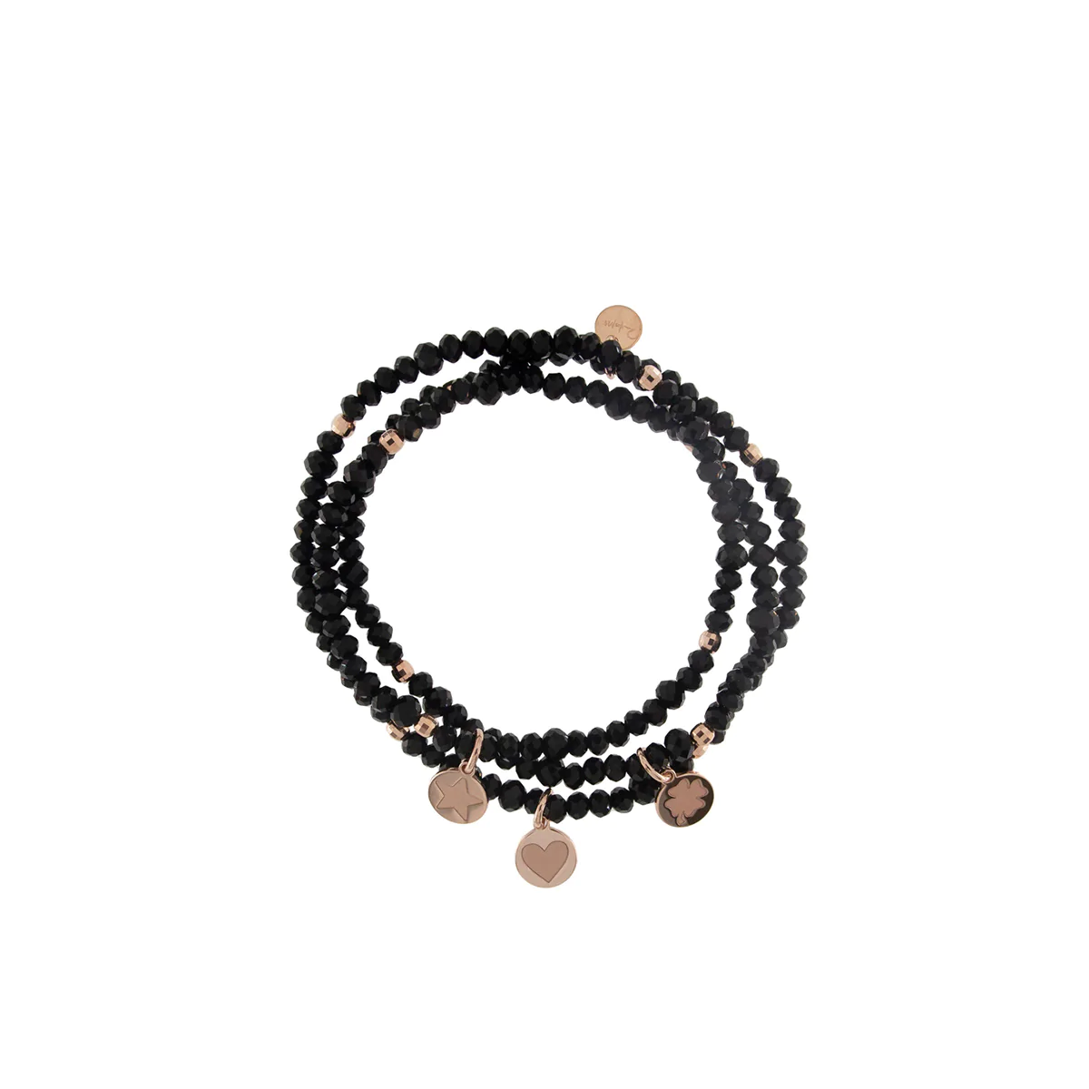 RUE DES MILLE Bracciale Gipsy Chic ref. BR-GIP PCOL NERO