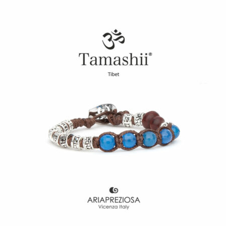TAMASHII - AGATA BLU Collezione Ruota Preghiera Ref. BHS924-S4-18
