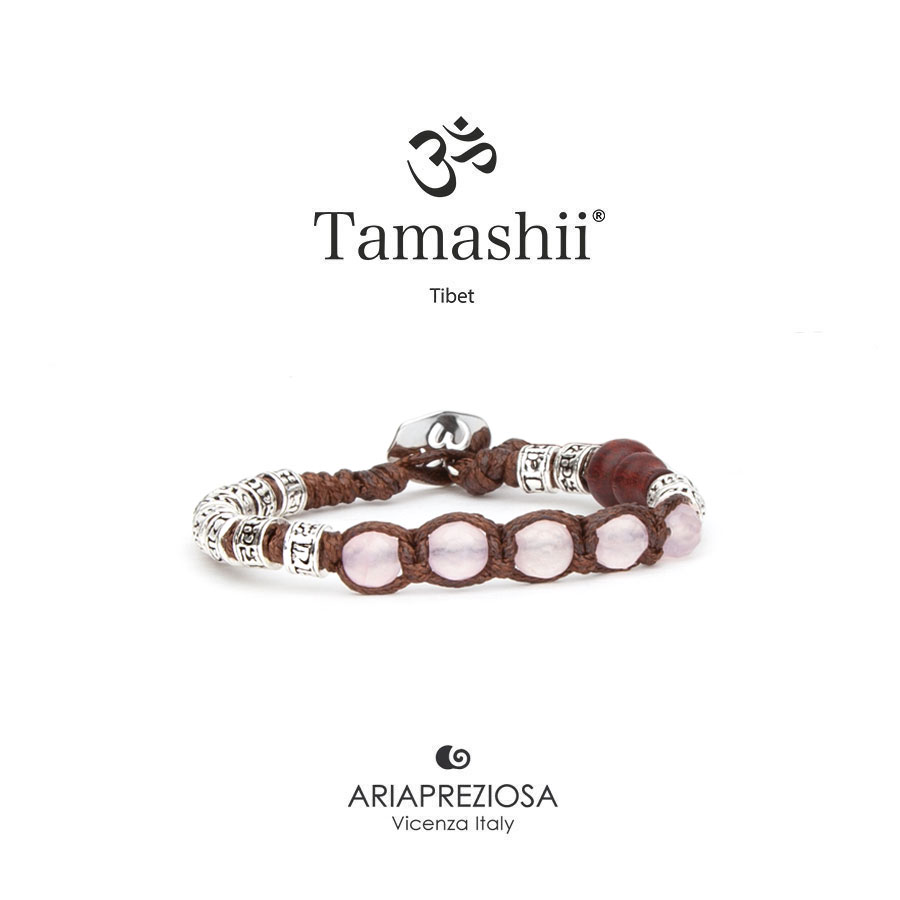 TAMASHII - QUARZO ROSA Collezione Ruota Preghiera Ref. BHS924-S4-33