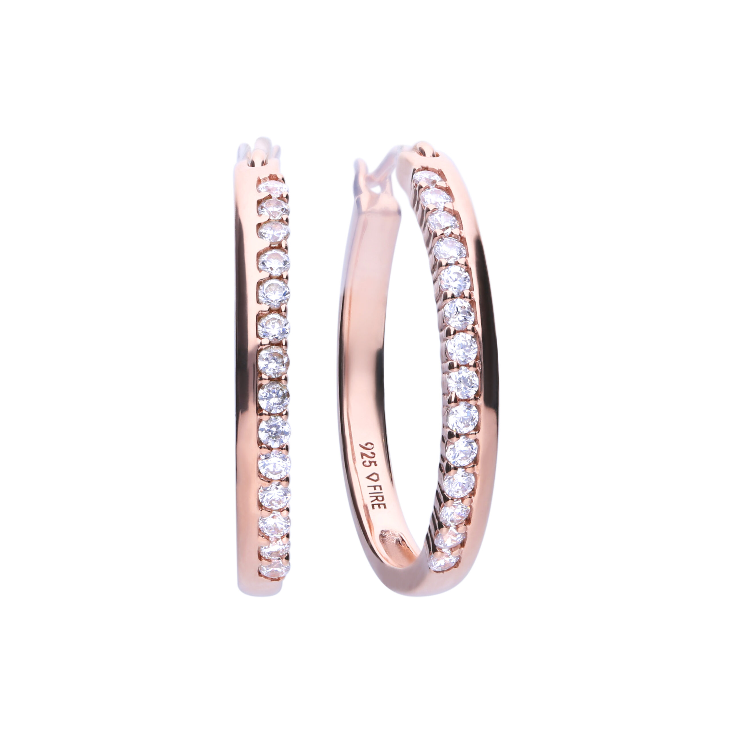 DIAMONFIRE Orecchini Two - Tone ref. 62/2047/1/782