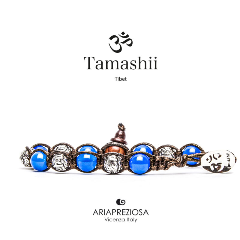 TAMASHII - AGATA BLU Collezione Ruota Preghiera Ref. BHS900-18S