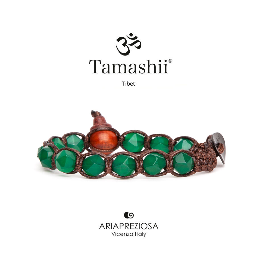 TAMASHII - AGATA VERDE Collezione Diamond Cut Ref. BHS911-12