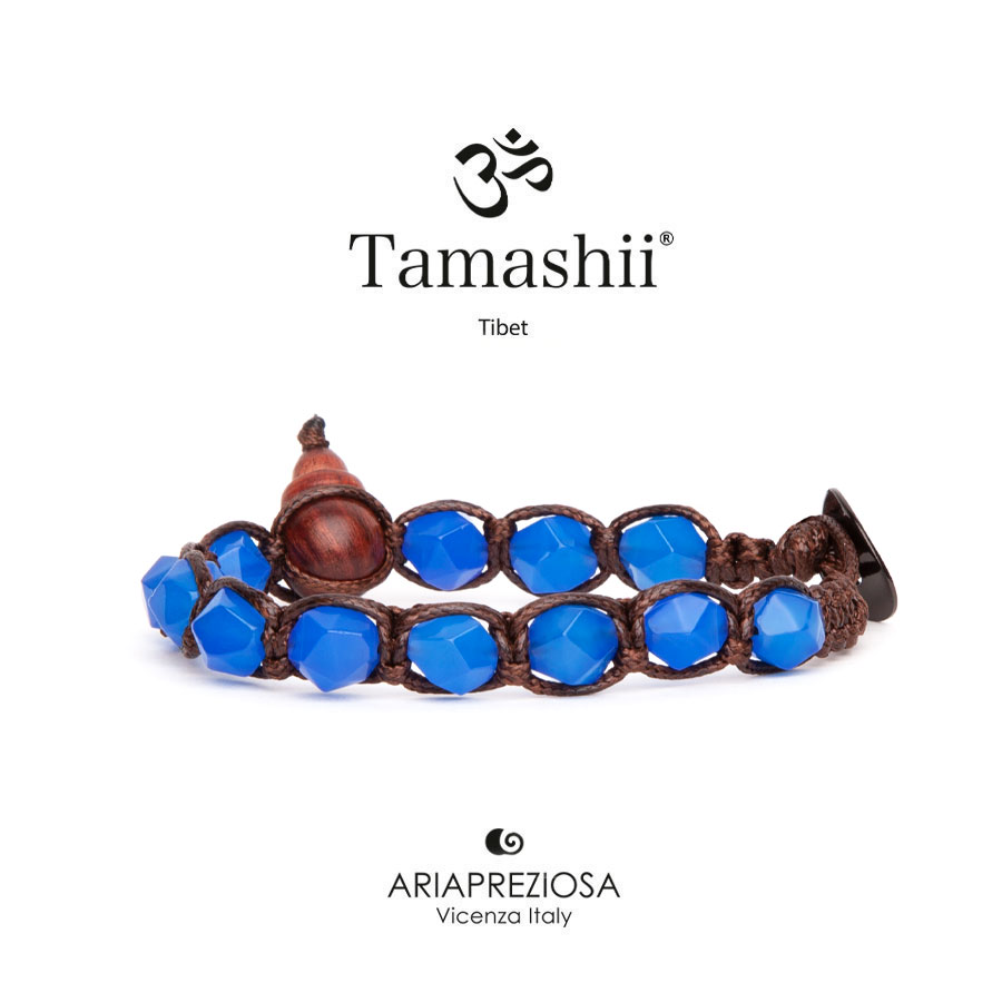 TAMASHII - AGATA BLU Collezione Diamond Cut Ref. BHS911-18