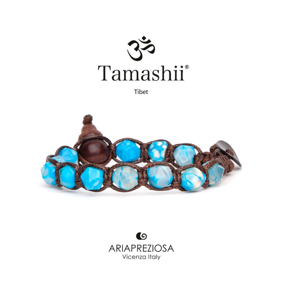 TAMASHII - AGATA TIBET SKY Collezione Diamond Cut Ref. BHS911-210