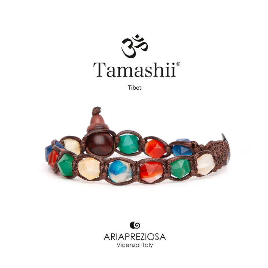 TAMASHII - AGATA STRIATA COLOR MIX Collezione Diamond Cut Ref. BHS911-229