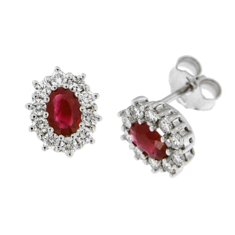 DAVITE & DELUCCHI Orecchini Rubino ref. BB007804-RB3
