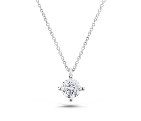 X DIAMOND Collana Punto Luce Diamante Lab Grown 0.33 ct