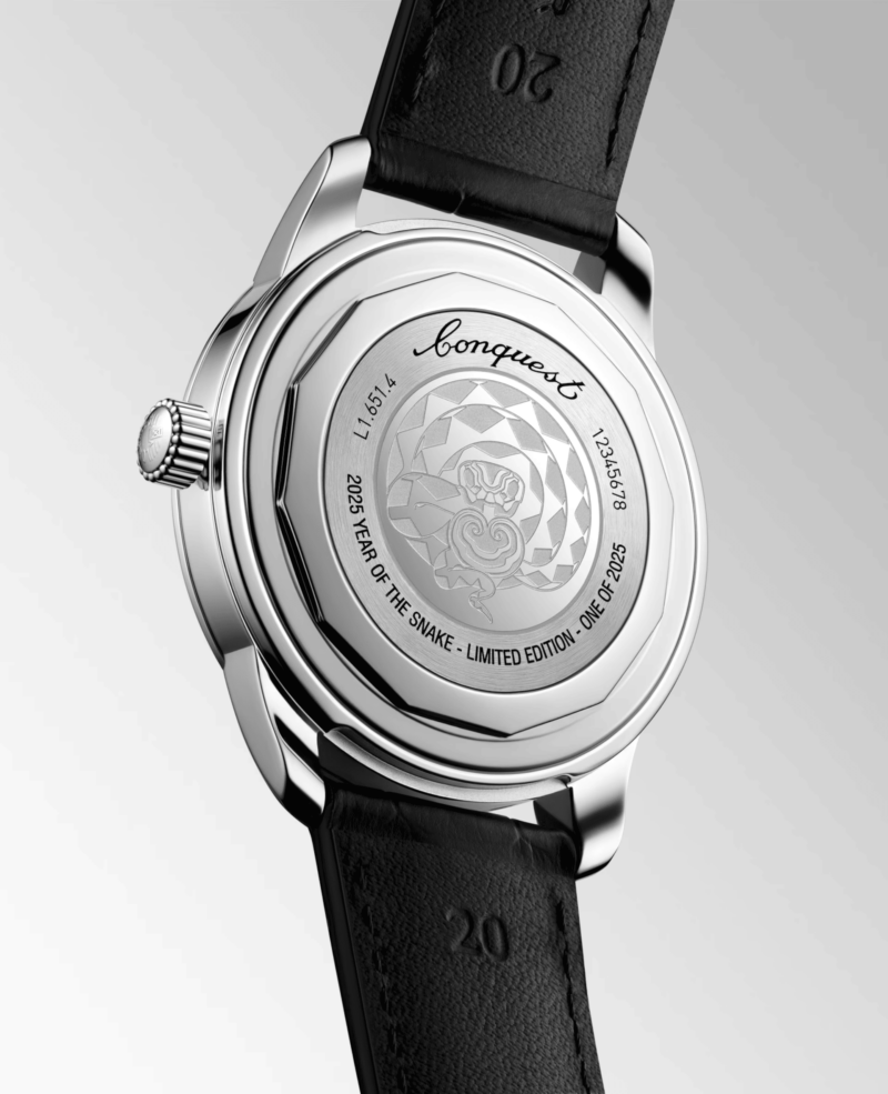 LONGINES HERITAGE CONQUEST "ANNO DEL SERPENTE" Ref. L1.651.4.09.2