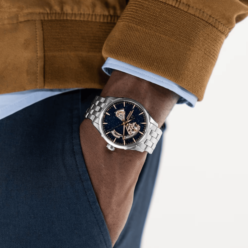 HAMILTON JAZZMASTER Open Heart Auto Ref. H32705140 - immagine 4