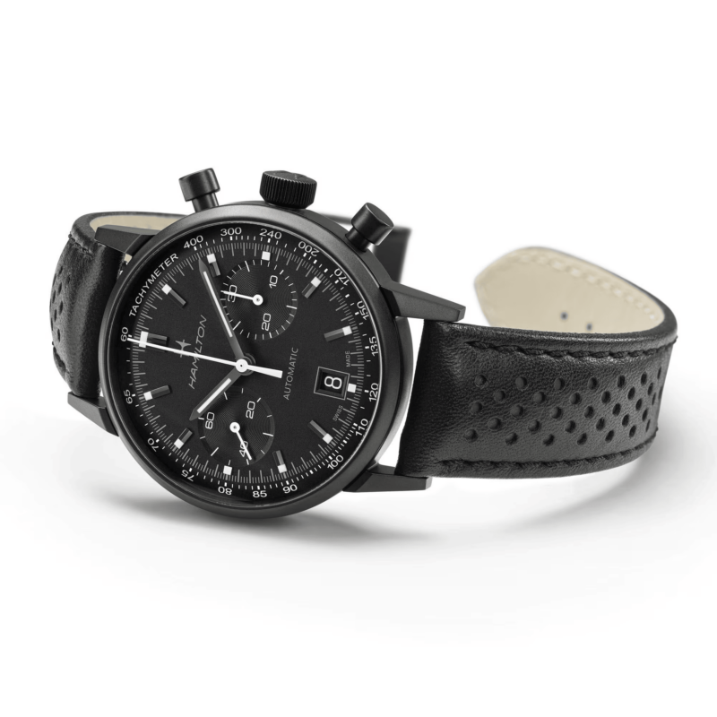 HAMILTON AMERICAN CLASSIC Intra-Matic Auto Chrono Ref. H38446730 - immagine 2