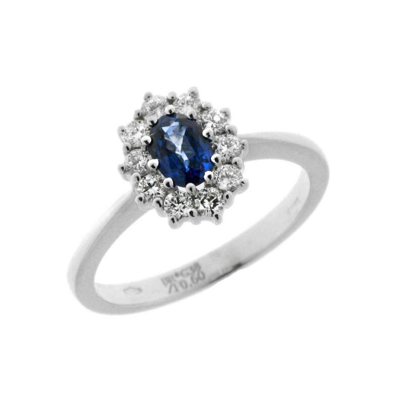 DAVITE & DELUCCHI Anello Zaffiro ref. AA028998-ZF2