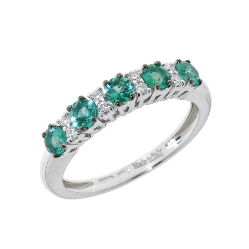 DAVITE & DELUCCHI Anello Smeraldi ref. AA030180-SM1