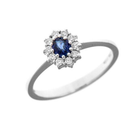 DAVITE & DELUCCHI Anello Zaffiro ref. AA031927-ZF