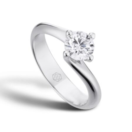 X DIAMOND Solitario Diamante Lab Grown 0.53 ct