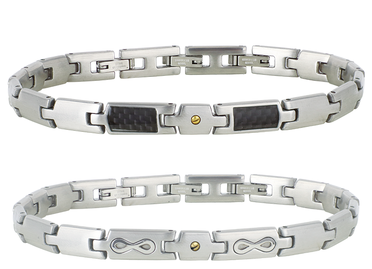 ROSSO AMANTE Bracciale Reversibile ref. UBR834PB