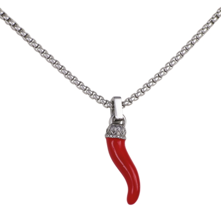 ROSSO AMANTE Collana ref. UCN861PB