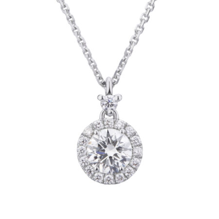 X DIAMOND Collana Punto Luce Diamante Lab Grown 0.63 ct