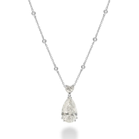 X DIAMOND Collana Goccia Diamante Lab Grown 4.45 ct