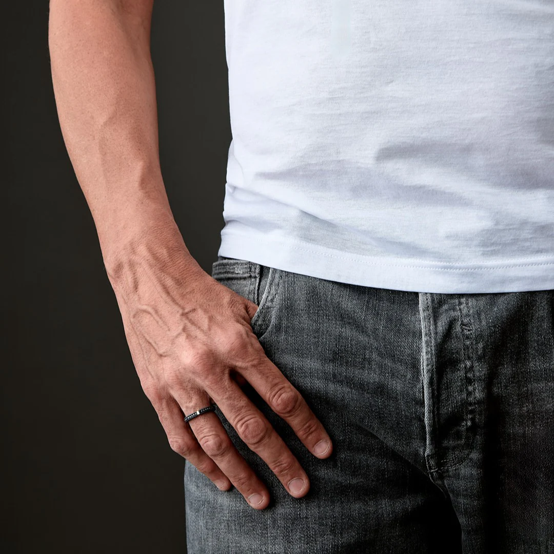 MANO | J. - Anello Blk Edition ref. TNAR2001 - immagine 3