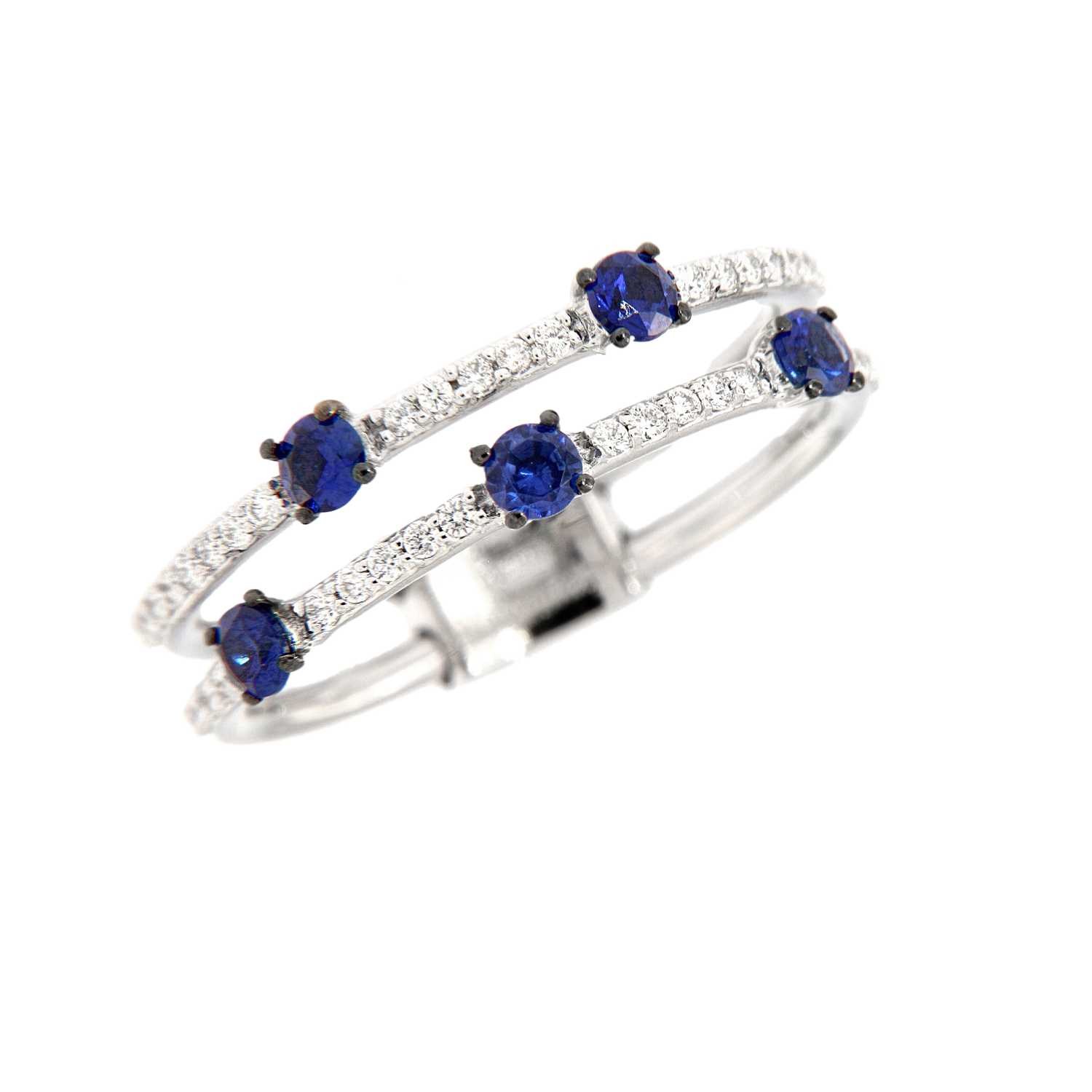 DAVITE & DELUCCHI Anello Zaffiri ref. AA031202-ZF