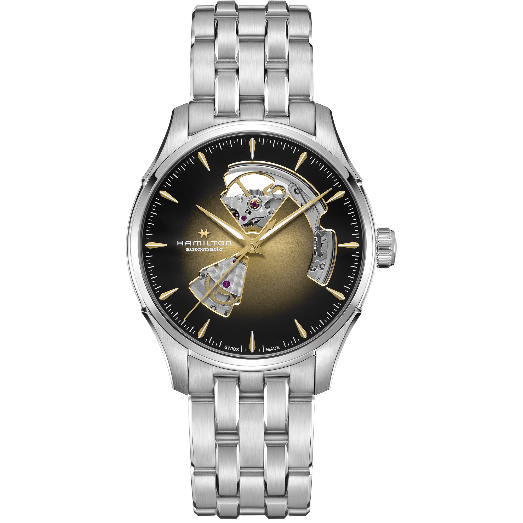 HAMILTON JAZZMASTER Open Heart Auto Ref. H32675101