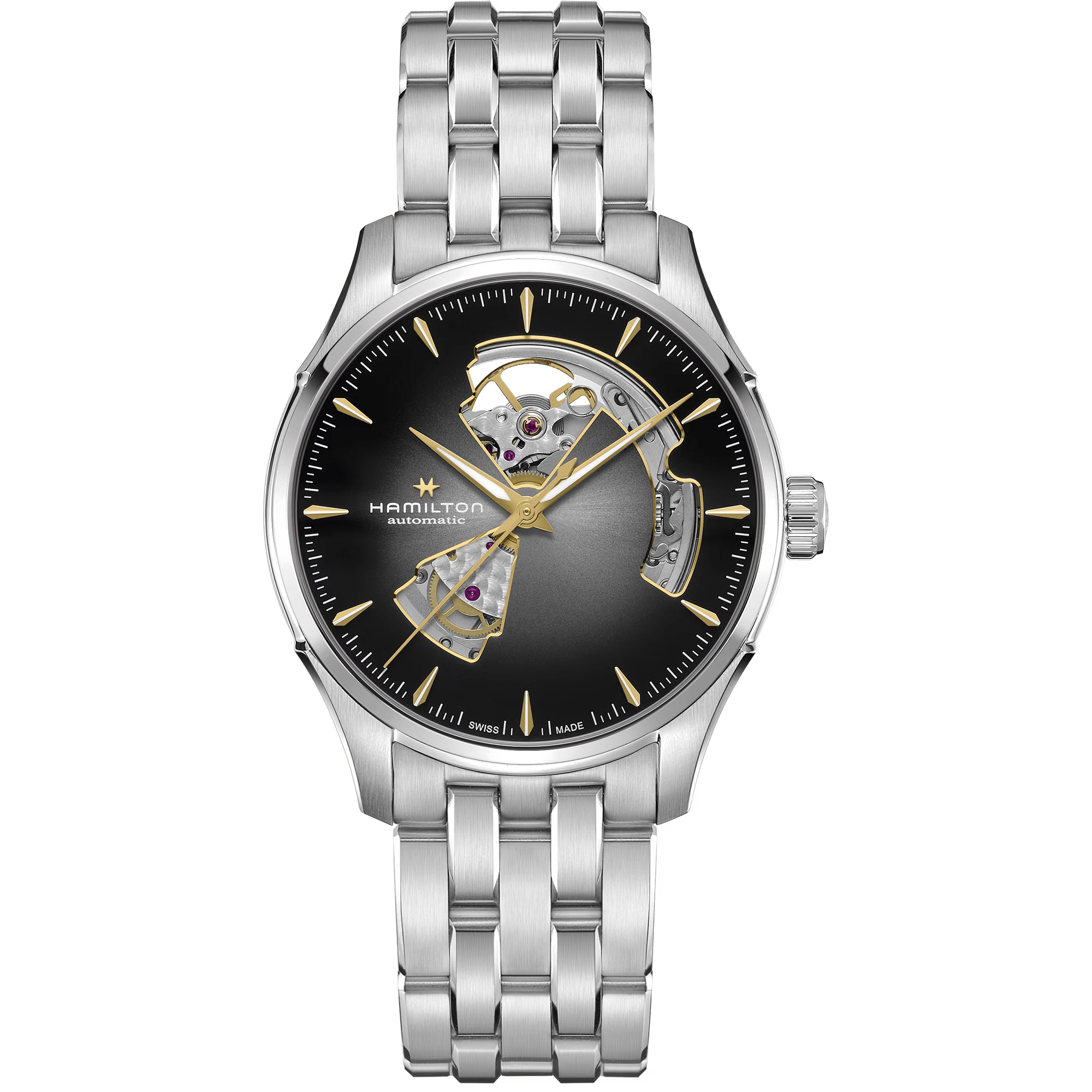 HAMILTON JAZZMASTER Open Heart Auto Ref. H32675181